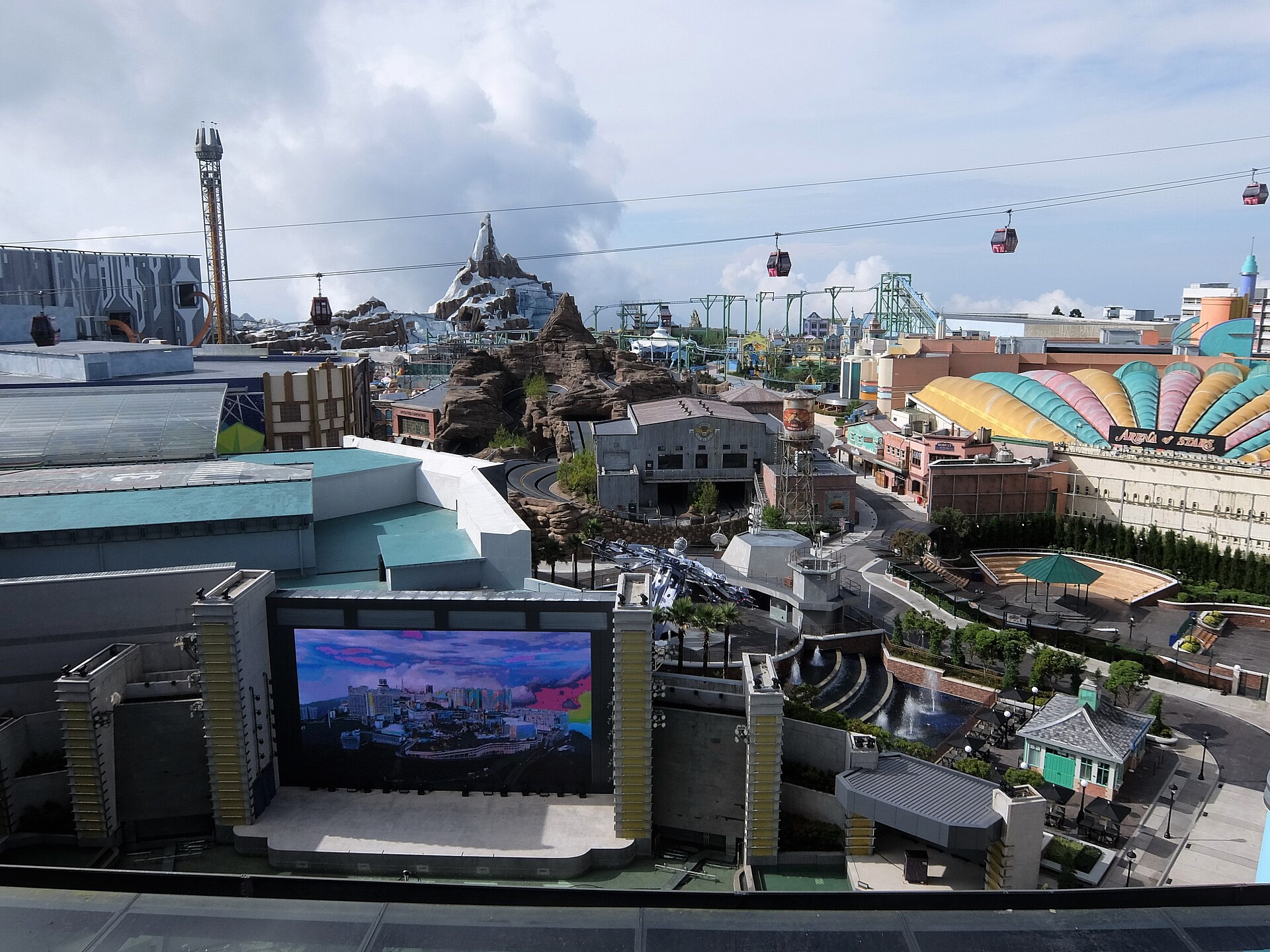 Genting SkyWorlds theme park in the Malaysian highlands