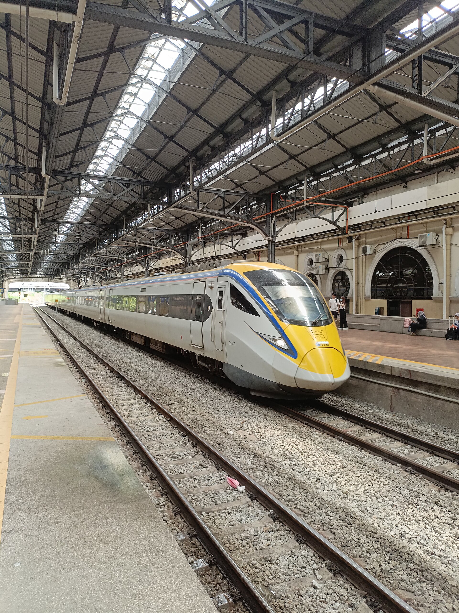 KTM ETS electric train at Kuala Lumpur station